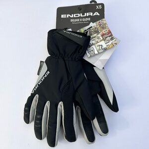 Endura Deluge II Gloves - Black and Gray‎ Waterproof Insulated Cycling Glove